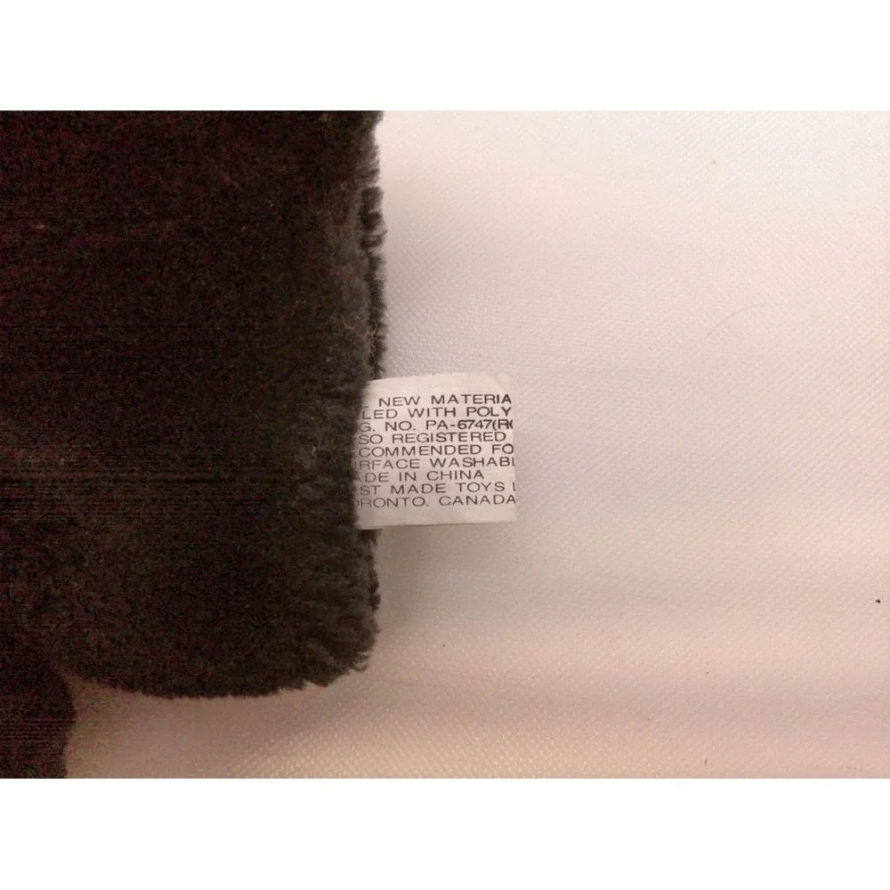 Vintage Black Cat Hand Puppet Plush by Best Made Toys Toronto Canada 10